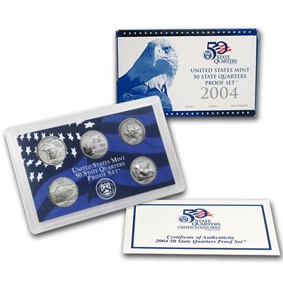 2004 USA State Quarters Proof Set